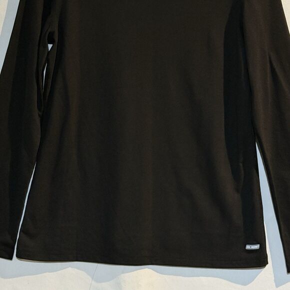 Danskin Women’s M (8-10) Long Sleeve Black Pullover Semi Fitted Athletic Top - Picture 5 of 12